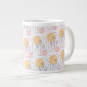 花 ジャンボコーヒーマグカップ (正面右)