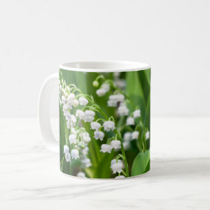 花  スウェーデンのリリー コーヒーマグカップ