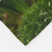 花 |スウェーデンのリリー フリースブランケット (角)