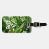 花 |スウェーデンのリリー ラゲッジタグ (正面横)
