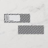 花 スキニー名刺 (正面/裏面)