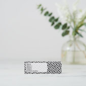 花 スキニー名刺 (スタンド正面)