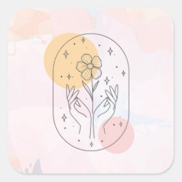 花 スクエアシール