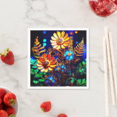 花 スタンダードカクテルナプキン (インサイチュ)
