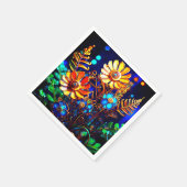花 スタンダードカクテルナプキン (角)