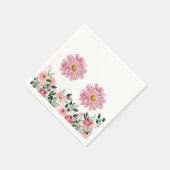 花 スタンダードカクテルナプキン (角)