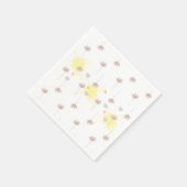 花 スタンダードカクテルナプキン (角)