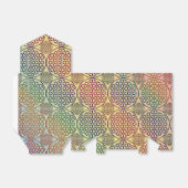 花 – スタンプグランジパターン1 フェイバーボックス (折り畳みなし)