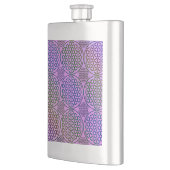 花 – スタンプグランジパターン3 フラスク (左)
