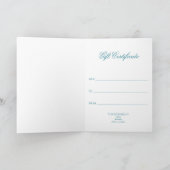 花 – スタンプ模様2 カード (内部)