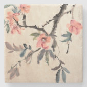 花 ストーンコースター (正面)