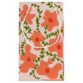 花 スモールペーパーバッグ (裏面)