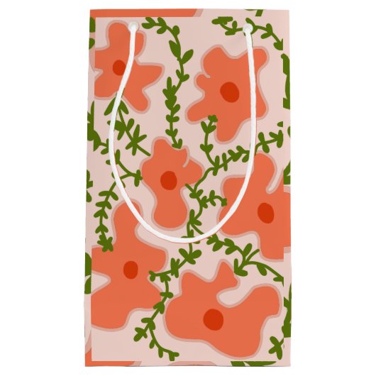 花 スモールペーパーバッグ (正面)