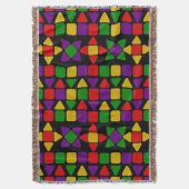 花 スローブランケット (正面縦)