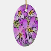 花 セラミックオーナメント (右)