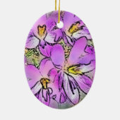 花 セラミックオーナメント (裏面)