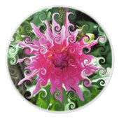 花 セラミックノブ (正面)