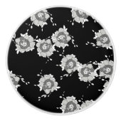 花 セラミックノブ (正面)