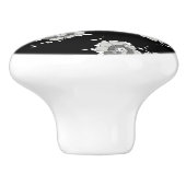 花 セラミックノブ (側面)