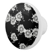 花 セラミックノブ (右)