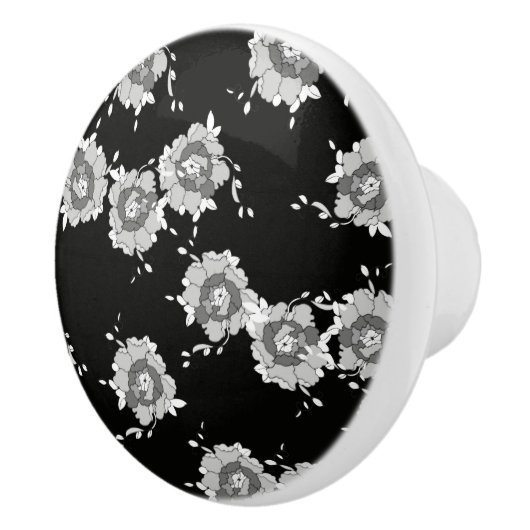 花 セラミックノブ (右)