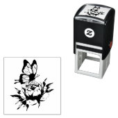 花 セルフインキングスタンプ (インサイチュ)