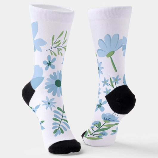花 ソックス (傾斜あり)