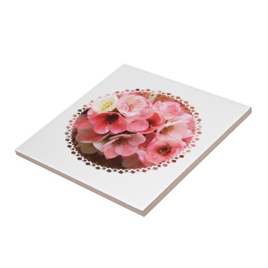 花 タイル (側面)