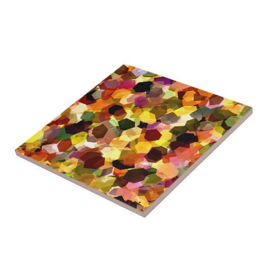 花 タイル (側面)