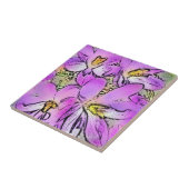 花 タイル (側面)