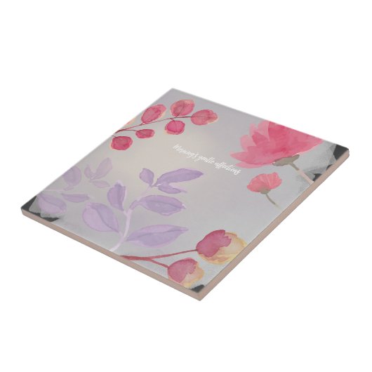 花 タイル (側面)