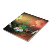 花 タイル (側面)