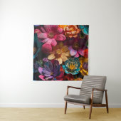 花 タペストリー (インサイチュ)