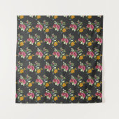 花 タペストリー (正面(横))