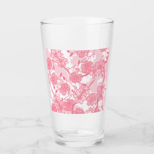 花 タンブラーグラス (正面)