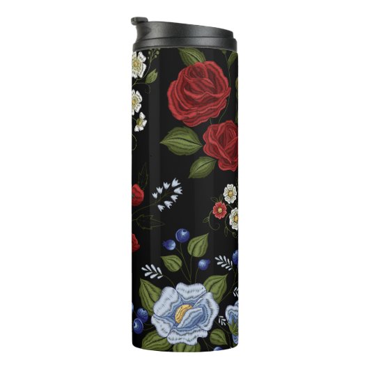 花 タンブラー (回転右)