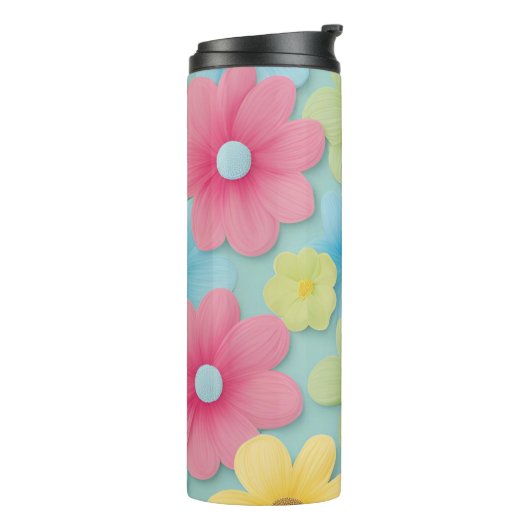 花 タンブラー (回転左)