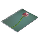 花 |チューリ独身のップ花 ノートブック (左側)