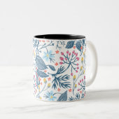 花 ツートーンマグカップ (正面右)