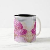 花 ツートーンマグカップ (正面右)