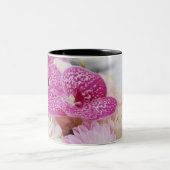 花 ツートーンマグカップ (中央)