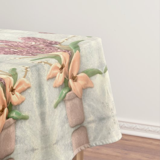 花 テーブルクロス (インサイチュ)