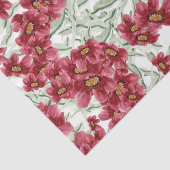 花(デザイン52赤シリーズ) 薄葉紙 (詳細)