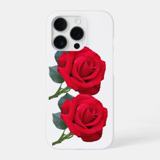花 デザイン iPhoneケース (裏面)