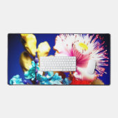 花 デスクマット (キーボード&マウス)