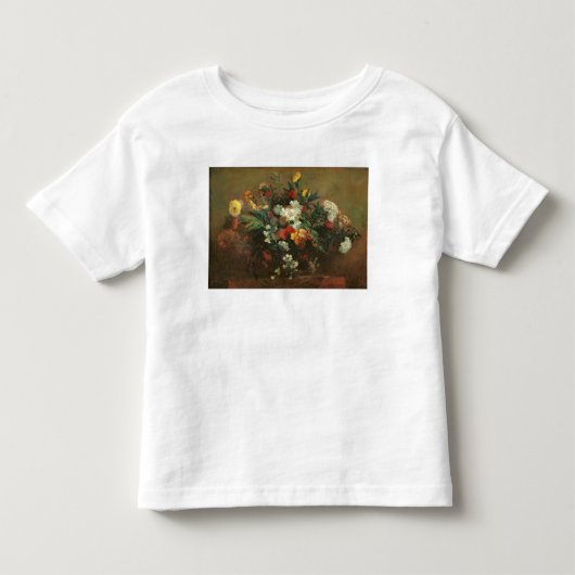 花 トドラーTシャツ (正面)