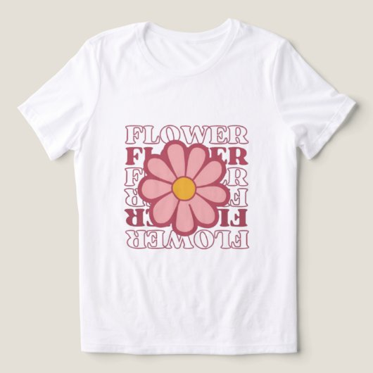 花 トライブレンドＴシャツ (デザイン正面)