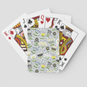 花 トランプ (裏面)