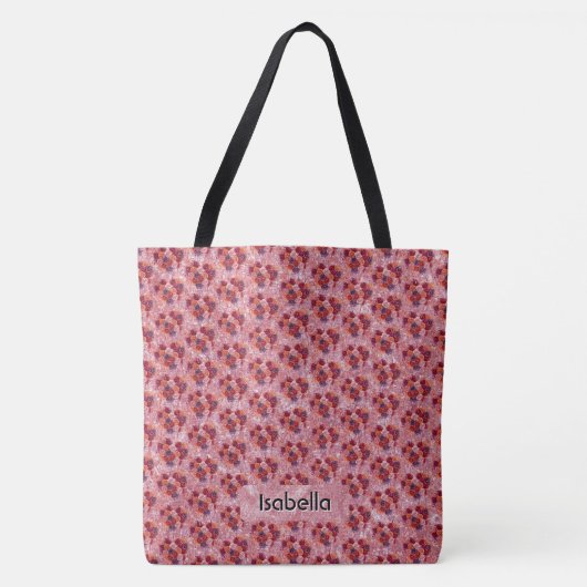 花 トートバッグ (正面)