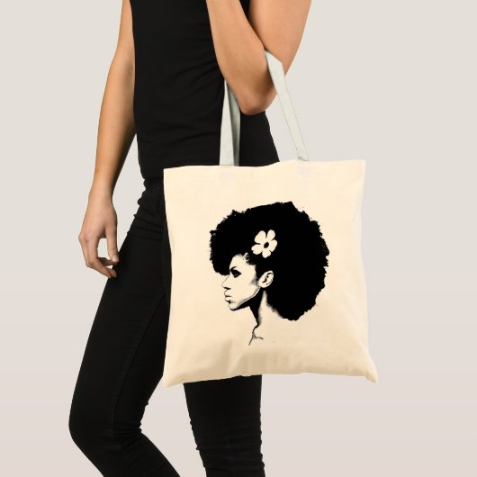 花 トートバッグ (正面(商品))